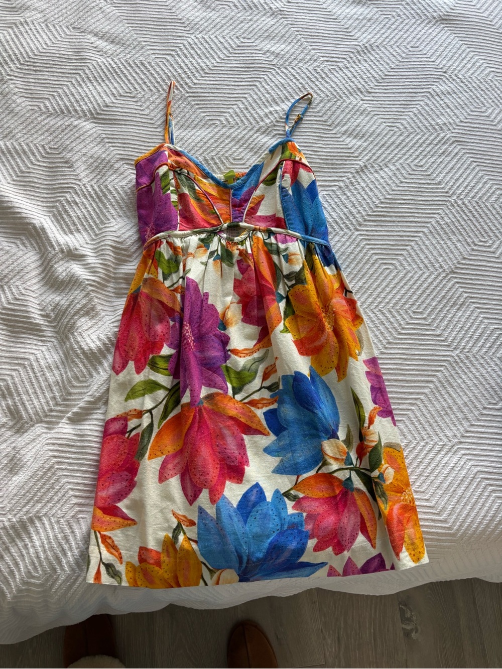 Girls' Floral Sundress - Multicolor